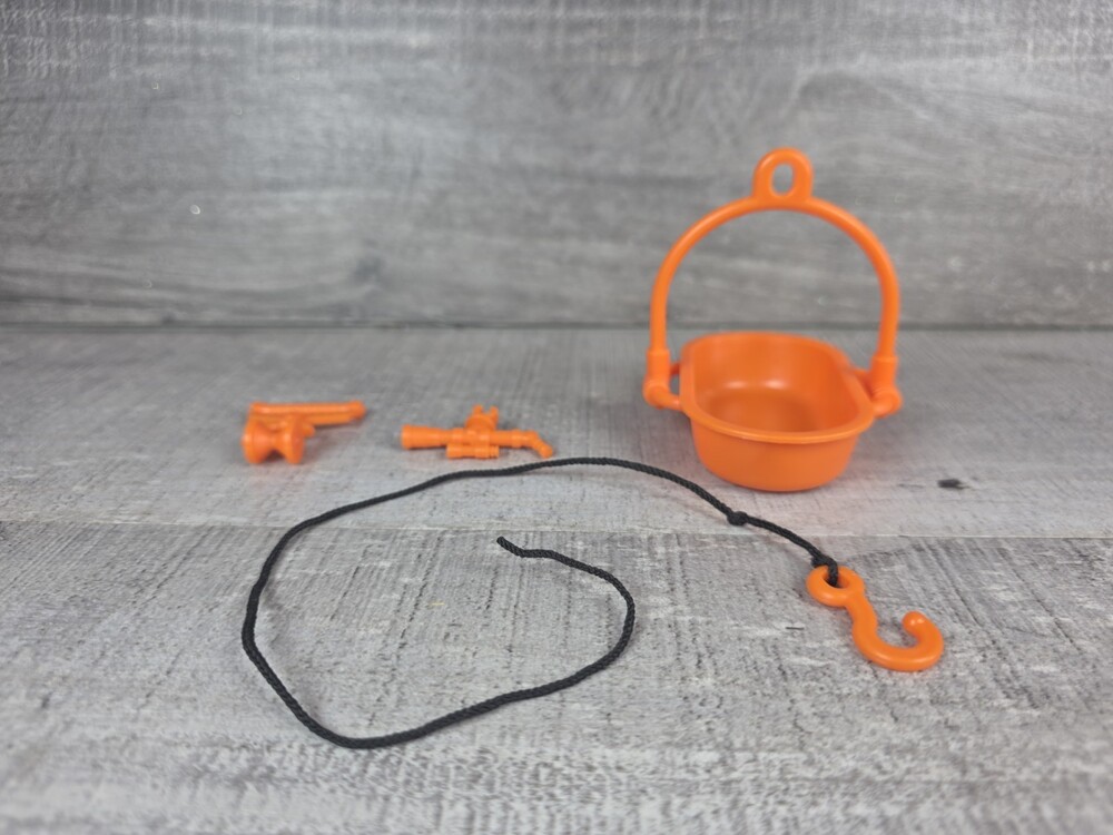 Paw Patrol Rubble Mountain Rescue Replacement Piece Basket Orange Parts b254